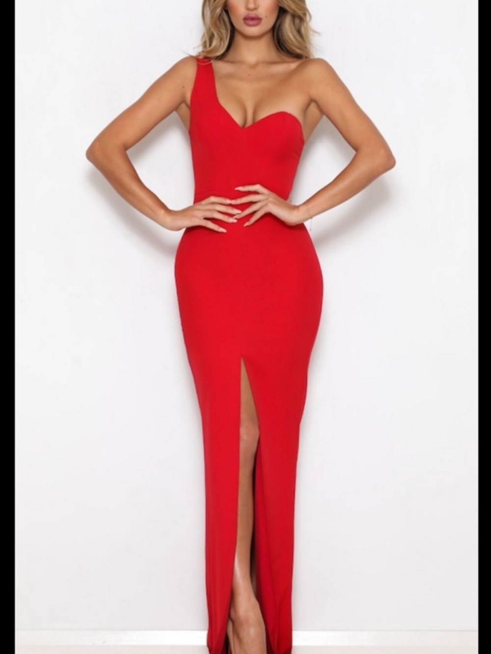 Abyss By Abby Polly Gown - Red - M